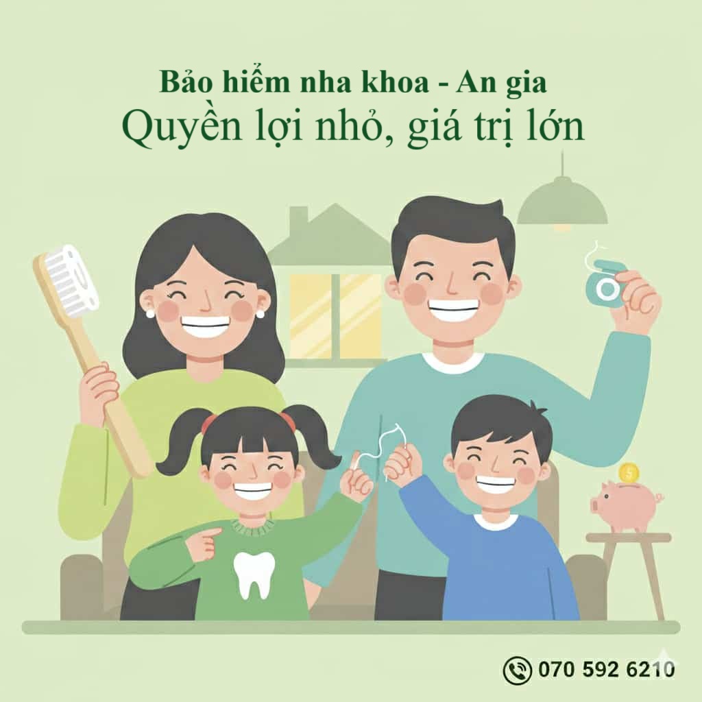 Bảo hiểm nha khoa trong gói An Gia – Quyền lợi nhỏ, giá trị lớn ít ai để ý tới
