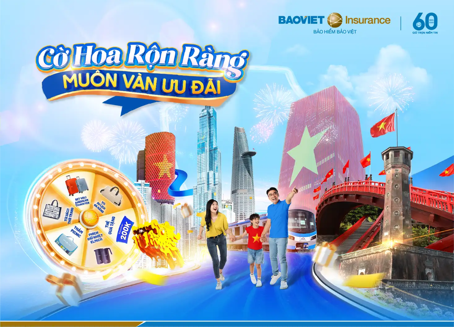 Cờ Hoa Rộn Ràng, Muôn Vàn Ưu Đãi